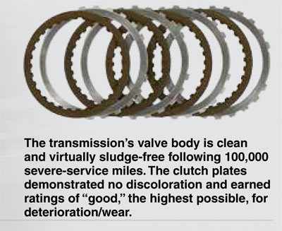 transmission clutch plated free of wear