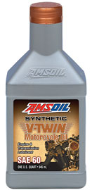 SAE 60 Synthetic Motorcycle Oil