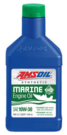 Amsoil 10W-30 Synthetic Marine Engine Oil