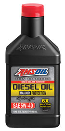 Signature Series Max-Duty Synthetic Diesel Oil 5W-40