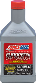 European Car Formula 5W-40 Improved ESP Synthetic Motor Oil