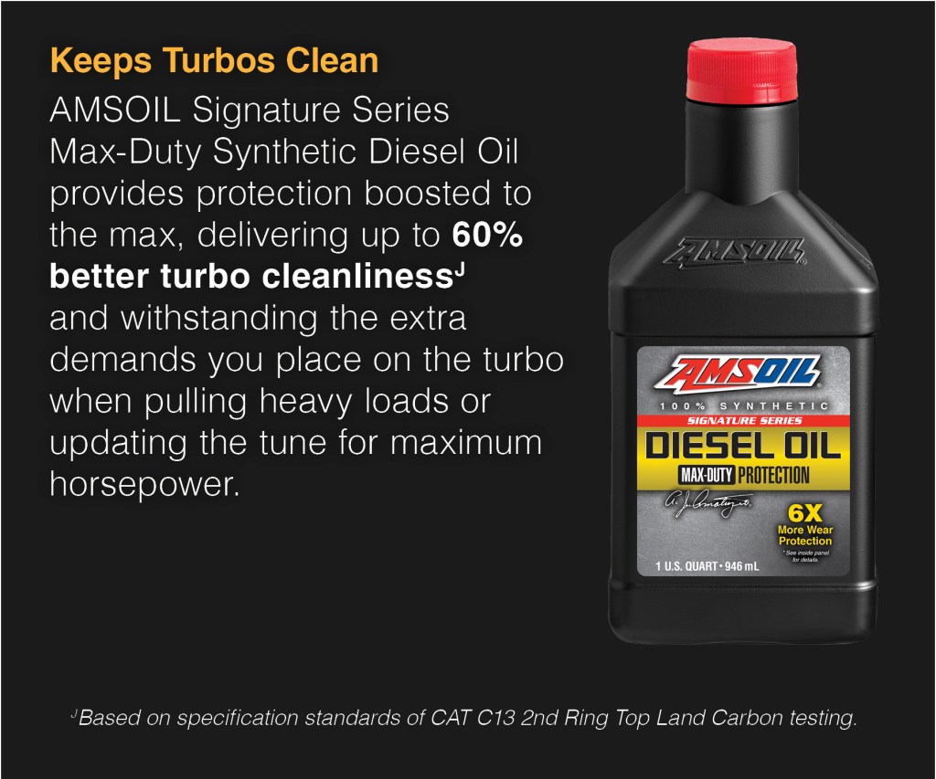 oil to keep turbos clean