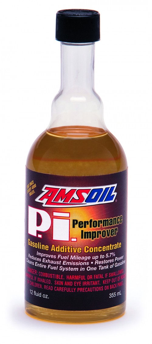 Amsoil's Performance Improver for gasoline engines - adds back lost mileage