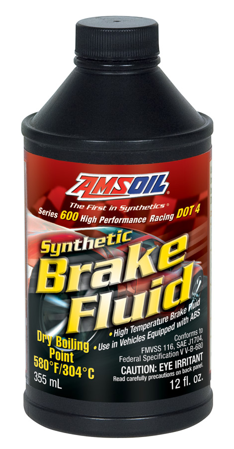 AMSOIL dot-4 Brake Fluid for Racing