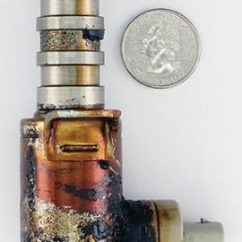 Variable valve timing solenoid