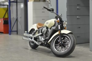 Indian Scout for AMSOIL Test Lab