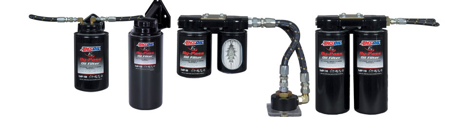 various AMSOIL Bypass filter systems available. 