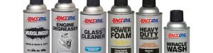 Spray cleaners for grease, glass and grime