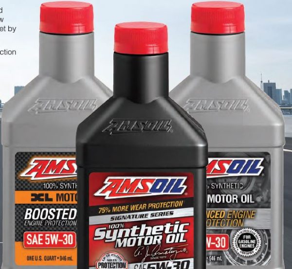 main amsoil synthetic line