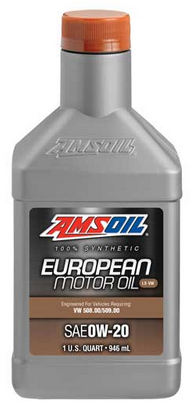 Amsoil SAE 0W-20 LS-VW Synthetic European Motor Oil