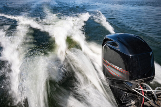 Cooler boat lower unit because of Amsoil marine Gear Lube